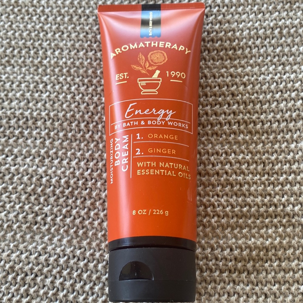 🍊ORANGE and GINGER | ENERGY - Aromatherapy Body Cream | Bath & Body Works